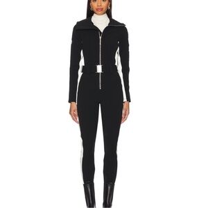 Cordova black and white ski suit medium